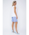 Костюм с шортами Мерано (бело-голубой) К15339-5М