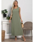 Платье Айлин (оливковое) П15353-19М