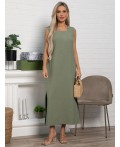 Платье Айлин (оливковое) П15353-19М