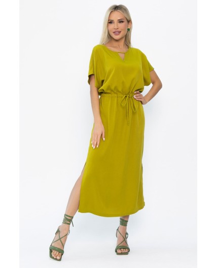 Платье Вистерия (зеленое яблоко) П15346-5М