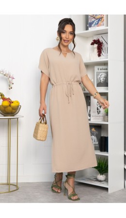 Платье Вистерия (бежевое) П15345-5М