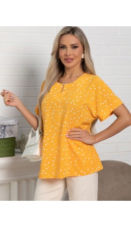 Блуза Офелия (желтая) Б15404-50М