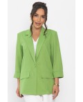 Пиджак льняной Мэрлин (зеленый) Б15429-7М