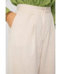 Брюки льняные Мэрлин (бежевые) Б15428-7М