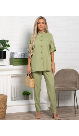 Костюм Твой каприз (оливка) К15448-3М