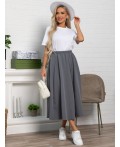 Юбка Льюис (серая) Ю15476-10М