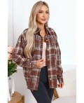 Рубашка Вивиан (коричневая) Б15486-45М