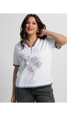 Блуза Иннес (белая) Б15479-20М