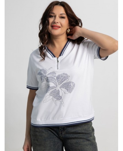 Блуза Иннес (белая) Б15479-20М