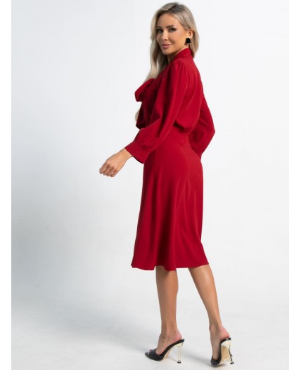 Платье Берта (красное) П15494-34М