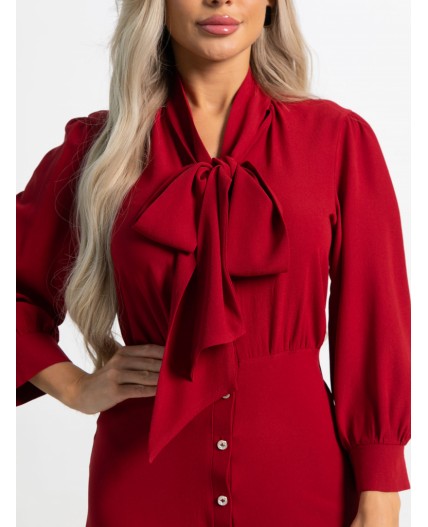 Платье Берта (красное) П15494-34М