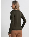 Блуза Новелла (хаки) Б15491-24М