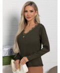 Блуза Новелла (хаки) Б15491-24М