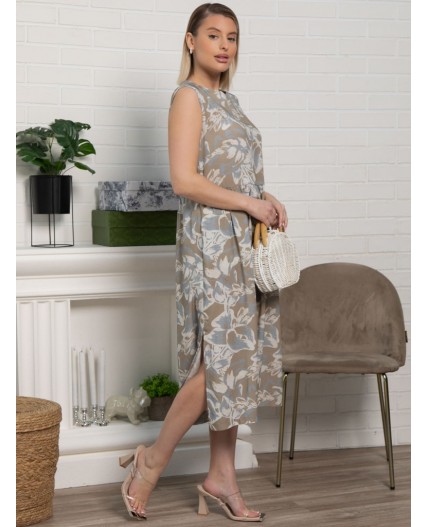 Платье Кэрри (олива) П15515-25М