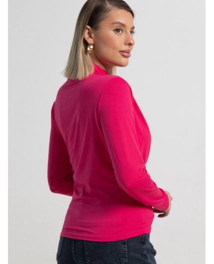 Лонгслив Тайна сердца (малиновый) Б15509-7М