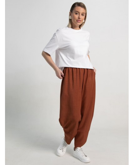 Брюки бохо (корица) Б15505-10М