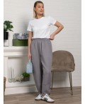 Брюки бохо (серые) Б15506-10М
