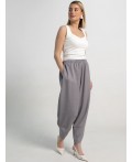 Брюки бохо (серые) Б15506-10М
