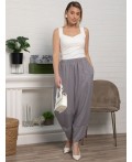 Брюки бохо (серые) Б15506-10М