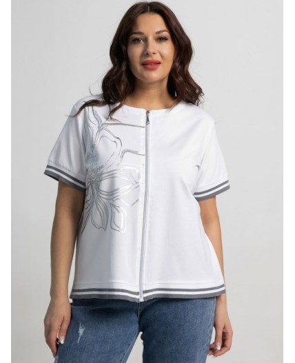 Блуза Бэлла (белая) Б15533-20М