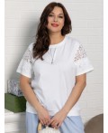 Блуза Флоя (белый) Б15539-4М