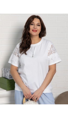 Блуза Флоя (белый) Б15539-4М
