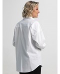 Рубашка хлопковая Рина (белая) Б15260-53М