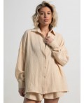Костюм хлопковый Илария (бежевый) К15344-1М