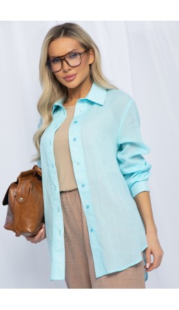 Рубашка Воздушное настроение (голубая) Б15401-7М