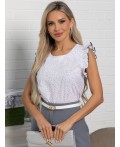 Блуза Карлотта (белая) Б15405-50М