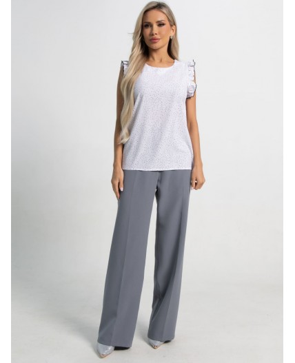 Блуза Карлотта (белая) Б15405-50М