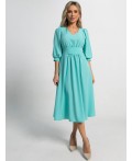 Платье Мадлен (бирюзовое) П15466-18М