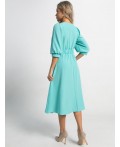 Платье Мадлен (бирюзовое) П15466-18М