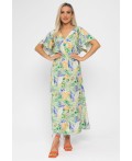 Платье Летнее настроение (зеленое) П15467-7М