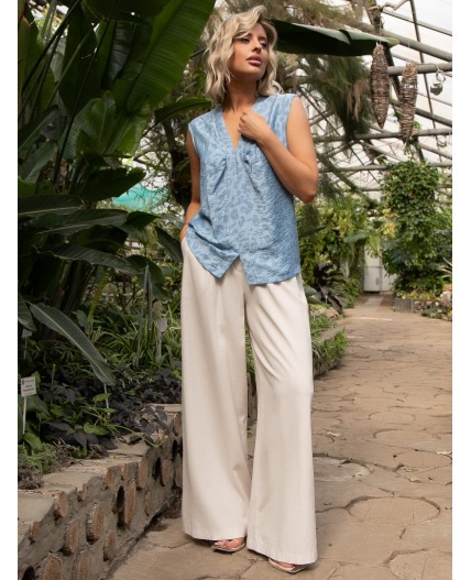 Блуза Влада (джинс) Б15530-1М