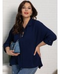 Блуза Серенада (синий) Б15552-24М