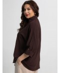 Блуза Серенада (шоколад) Б15553-24М