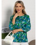 Блуза Мечта сезона (зеленая) Б15557-16М