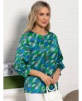 Блуза Мечта сезона (зеленая) Б15557-16М