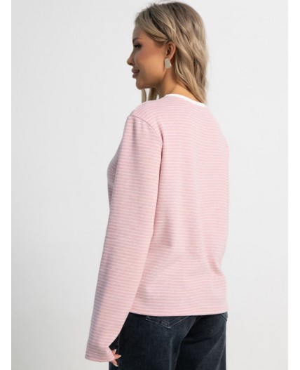 Лонгслив Твоя нежность (розовый) Б15603-7М