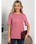 Футболка базовая (розовая) Б15578-10М
