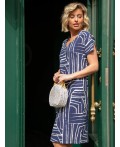 Платье Мехико (синее) П15654-19М