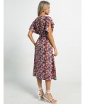 Платье Южное солнце (винное) П15722-4М