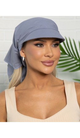 Косынка с козырьком (деним) КК74-23М
