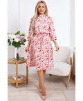Платье Одиссея (красно-розовое) П15845-45М
