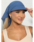 Косынка с козырьком (синяя) КК71-23М