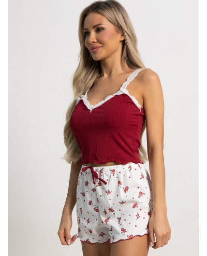 Костюм для дома Британи (красный) К15650-34М