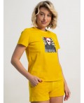 Костюм с шортами Тео (желтый) К15670-50М
