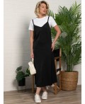 Платье Городская нимфа (черное) П15890-5М