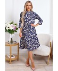 Платье Одиссея (сине-белый) П15881-45М